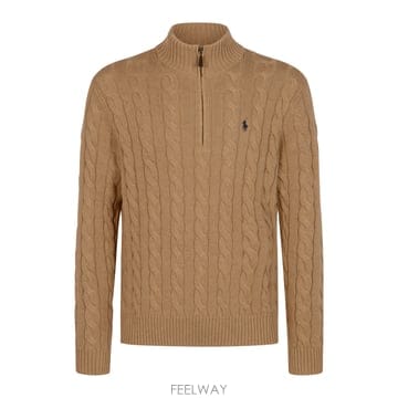 Ralph Lauren 26SS ���� ���� �η� ��ư cable ��Ʈ ���� with �� fastening 710810841003 T26SS ���� ���� �η� ��ư cable ��Ʈ ���� with �� faste