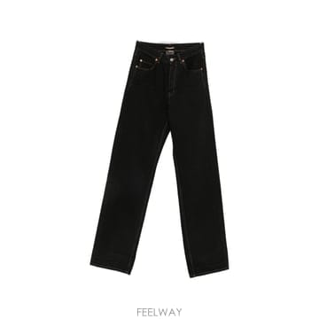 26FW 생로랑 생로랑 V 웨이스트 롱 Baggy Jeans 834135Y33WC1299 TP57528163