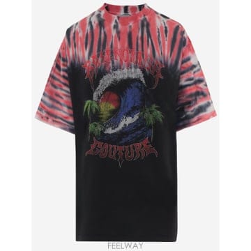 Balenciaga 26FW Balenciaga �ͽ�Ʈ�� Ÿ�� dye t ���� 764235TUVP41000 TP57694573826FW Balenciaga �ͽ�Ʈ�� Ÿ�� dye t ���� 764235TUVP410