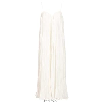 26FW Rotate Pleated Midi Strap 드레스 115735857857 TP575281584