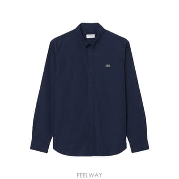 26SS LACOSTE Regular 핏 stretch poplin 셔츠 CH2316166 TP5771890