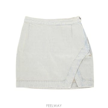 26SS 비비안 웨스트우드 Rita Asymmetric 데님 스커트 1903001GW01C1B412 TP57