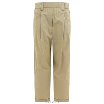 26SS 브루넬로 쿠치넬리 팬츠 in popeline M0H93P8907C2874 TP571831822