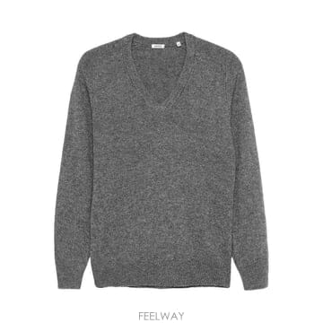 Aspesi 25FW Aspesi Pullover A V Grigio 3347383101173AI20 TP5709790525FW Aspesi Pullover A V Grigio 3347383101173AI20 TP57