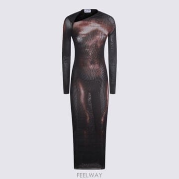 25FW 장폴고띠에 BODY DUST 프린트 드레스 DR051M010P0060 TP577188881