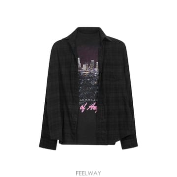 26SS Balenciaga Layered effect 셔츠 839196TSM301852 TP57718886