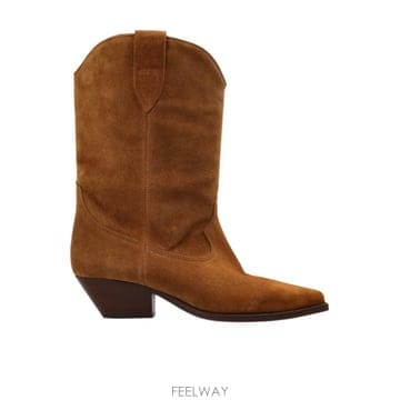 Isabel Marant 26FW ���ں����� Suede ī�캸�� ��Ŭ ���� with �� in cognac BO0003FAA1A03S526FW ���ں����� Suede ī�캸�� ��Ŭ ���� with �� in co