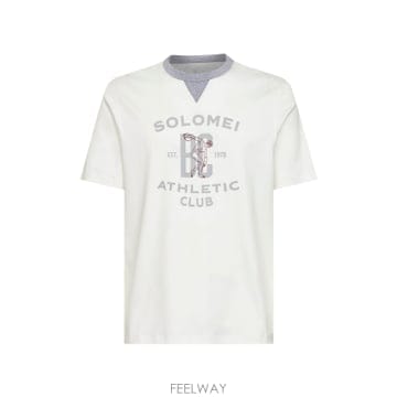 Brunello Cucinelli 26SS ���ڷ� ��ġ�ڸ� ����Ʈ T ���� M0B131001GCFR27 TP57050297026SS ���ڷ� ��ġ�ڸ� ����Ʈ T ���� M0B131001GCFR27 T