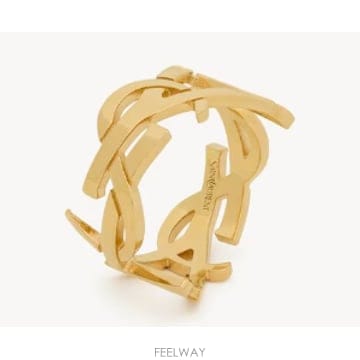 생로랑 Anello Ferma 스카프 Cassandre 823669Y15008030 TP571831694