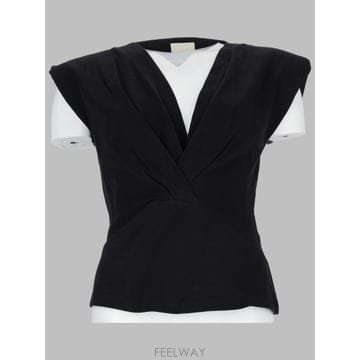Isabel Marant 26FW ���ں����� NADRINE DRAPED ��ư ���� T ���� TS0341FAA1N41I01BK TP5726FW ���ں����� NADRINE DRAPED ��ư ���� T ���� TS0341
