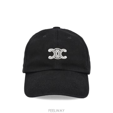 26SS Celine Triomphe 베이스볼 모자 AA0GV2U7437BW TP572130191