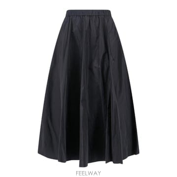 아스페시 미디 스커트 NERO