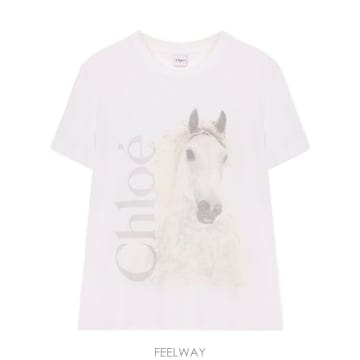 Chloe 26SS chloe FADED HORSE ����Ʈ ��ư ���� T ���� CH26SJH11802101 TP570526SS chloe FADED HORSE ����Ʈ ��ư ���� T ���� CH26SJH
