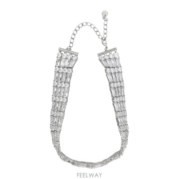 26SS Self portrait CRYSTAL CHOCKER RS26602NSLSILVER TP570978