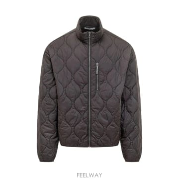 Palm Angels 26SS �ʿ����� Quilted ���� with stand �� collar PMEJ00AF25FAB00110026SS �ʿ����� Quilted ���� with stand �� collar PMEJ00