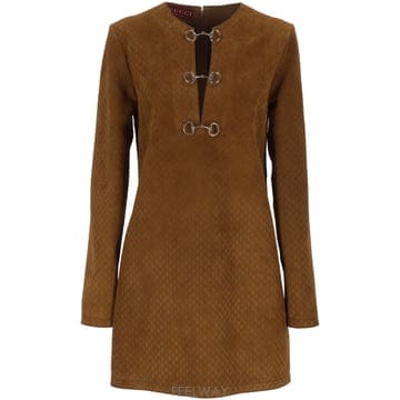 GUCCI 26SS ���� GG suede �̴� �巹�� 817757XNA5G2234 TP57183126126SS ���� GG suede �̴� �巹�� 817757XNA5G2234 TP57183