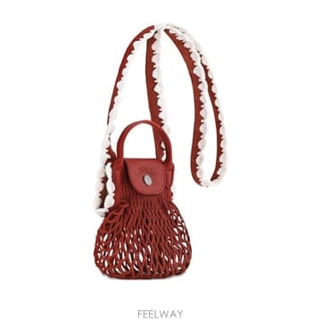 Longchamp 25FW LONGCHAMP Le Pliage Collection XS Mesh �� 10139HGW213 TP25FW LONGCHAMP Le Pliage Collection XS Mesh �� 10139HG