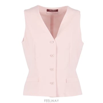 Max Mara 26SS �������� STUDIO GILET 2616151011600047ROSA TP57565441326SS �������� STUDIO GILET 2616151011600047ROSA TP5756