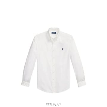 26SS 폴로 랄프 로렌 롱 SLEEVES SPORT 셔츠 710B20512003WHITE TP5754744