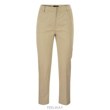Max Mara 26SS �������� WKDCECCO   ���� �� trousers in stretch ��ư 2615131082626SS �������� WKDCECCO   ���� �� trousers in stretch 