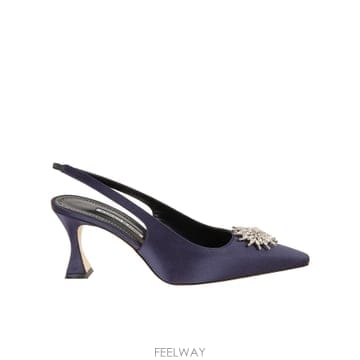 Manolo Blahnik 26SS ����κ���� ���� high ���� 1263149NAVY TP57729950726SS ����κ���� ���� high ���� 1263149NAVY TP5772995