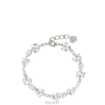 26FW Self portrait Crystal Droplet 브레이스렛 PF26650BSLSILVER TP