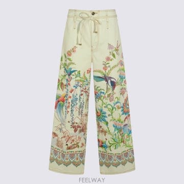 ETRO 26SS Etro Trousers with a botanical motif WRNB0006AKG53X080226SS Etro Trousers with a botanical motif WRNB0006AKG5