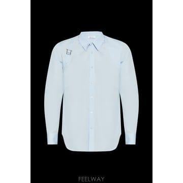25FW 알렉산더 맥퀸 코튼 셔츠 828259QNAAX4331 TP576485200
