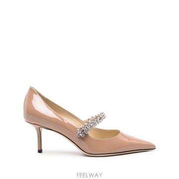 Jimmy Choo 26FW ������ Bing crystal strap patent ���� pumps in ballet ��ũ BIN26FW ������ Bing crystal strap patent ���� pumps in ba