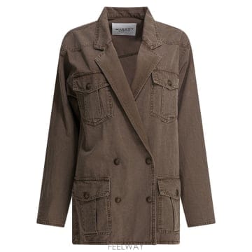 Isabel Marant 26SS ���ں����� Giacca Nevala 26PVE0625FAD1G04E50DZ TP57213029426SS ���ں����� Giacca Nevala 26PVE0625FAD1G04E50DZ TP