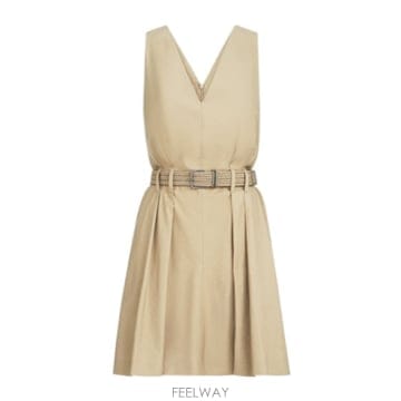 26SS 브루넬로 쿠치넬리 Texture twill 드레스 ML140A5354C3980 TP575256611