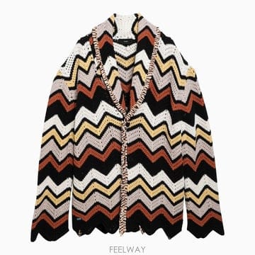 ALANUi 24SS ALANUI ����� in crochet zig zag ��Ƽ�÷� LMHB039R24KNI003618424SS ALANUI ����� in crochet zig zag ��Ƽ�÷� LMHB039