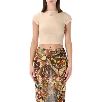 Jean Paul Gaultier 26SS �������쿡 �������쿡 ribbed ���̺� tee 26PTO429J01463 TP57748131226SS �������쿡 �������쿡 ribbed ���̺� tee 26PTO429J
