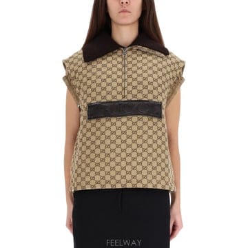 GUCCI 25FW ���� GG fabric padded sleeveless ���� 823751Z8B1K2580 TP57225FW ���� GG fabric padded sleeveless ���� 823751Z8B1K