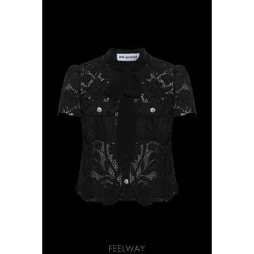 Self Portrait 26FW Self portrait ���̽� ž with pockets PF26111TB0BLACK TP577026FW Self portrait ���̽� ž with pockets PF26111TB0BL