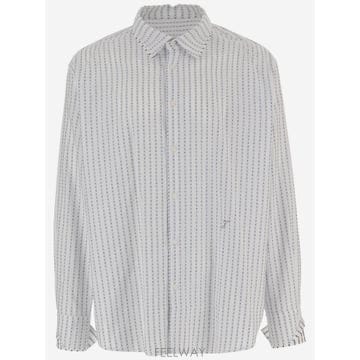 26SS 자크뮈스 Letro Striped 코튼 셔츠 SHM00572AW007791LX TP574327987