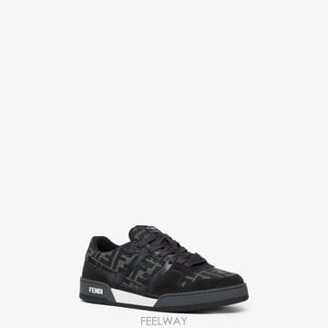 Fendi FF JACQUARD 앤 SUEDE MATCH 스니커즈 7E1688AQ6IF1R71 TP57718