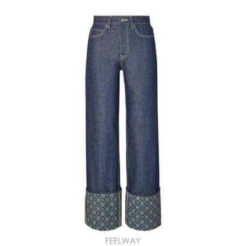 Tory Burch 26SS �丮��ġ JEANS WITH LAPELS 177734428 TP57044023126SS �丮��ġ JEANS WITH LAPELS 177734428 TP570440231