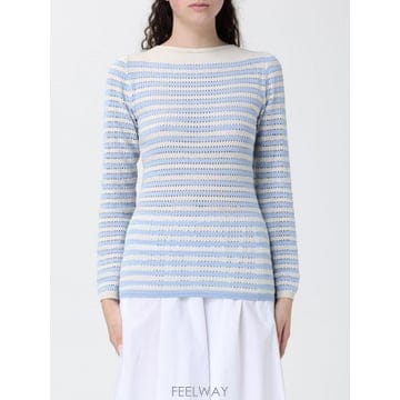 Fabiana Filippi 26SS �ĺ�Ƴ� �ʸ��� Maglia in cotona a righe �ĺ�Ƴ� �ʸ��� MAD276F473M126SS �ĺ�Ƴ� �ʸ��� Maglia in cotona a righe �ĺ�Ƴ�