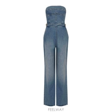 | Other Brand | 26SS �����ں�Ÿ ����Ű TUTA DONNA JEANS CON CINTURA TJ46I61E2139 TP526SS �����ں�Ÿ ����Ű TUTA DONNA JEANS CON CINTURA TJ