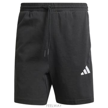 Adidas PANTALONCINO UOMO 3S JD1891NERO TP575657963