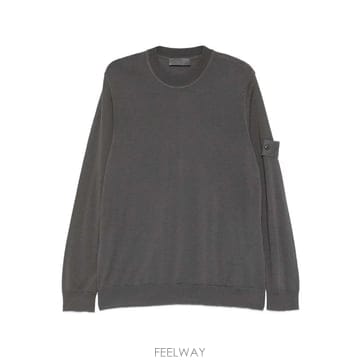 Stone Island 25FW ������Ϸ��� Maglia Rws ��ũ Grey K2S155100074S00FCV0067 TP572125FW ������Ϸ��� Maglia Rws ��ũ Grey K2S155100074S00