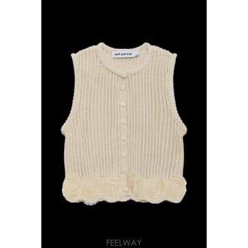 Self Portrait 26FW Self portrait ž with ���̽� appliques PF26060TC0CREAM TP5726FW Self portrait ž with ���̽� appliques PF26060TC0