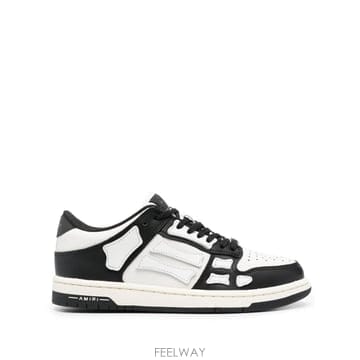 26SS AMIRI SKEL 탑 로우 스니커즈 PXWFS002AWFOSR1081BLACK TP57565197
