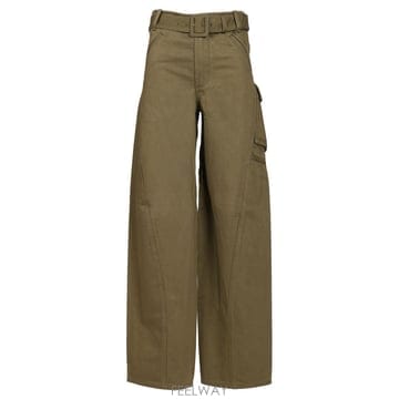 26FW Self portrait Cargo jeans PF26831PAGKHAKI TP576729741
