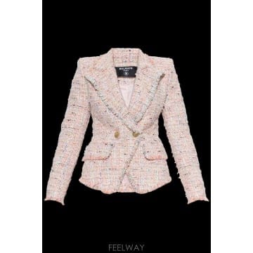 Balmain 26FW Balmain Tweed �������� with lurex thread HF1SI004XM17AAA TP26FW Balmain Tweed �������� with lurex thread HF1SI004