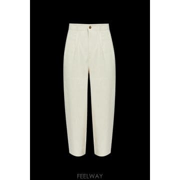 Maison Kitsune 26SS Maison Kitsune Pleated trousers QM01107WW909600304 TP5726SS Maison Kitsune Pleated trousers QM01107WW90960030
