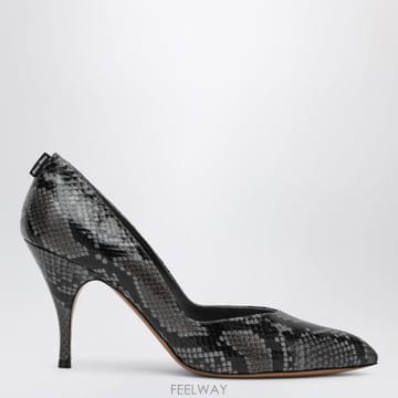 Miu Miu 25FW �̿�̿� Ardesia pumps in Ayers python ����Ʈ ���� 5I546EA0853B325FW �̿�̿� Ardesia pumps in Ayers python ����Ʈ ��