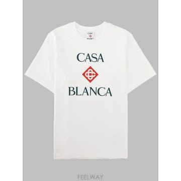 CASABLANCA 26FW CASABLANCA ���� T ���� MPF26JTS00120CASABLANCASTACKEDLOGO T26FW CASABLANCA ���� T ���� MPF26JTS00120CASABLANCASTA