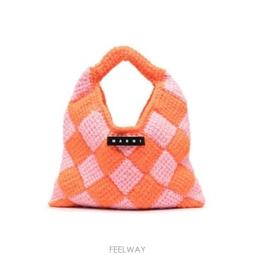 Marni 25FW Marni Borsa Marni in maglia crochet M00995M00RP0MC09 TP25FW Marni Borsa Marni in maglia crochet M00995M00RP0M